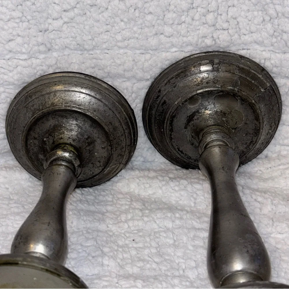 Restoration Hardware Candle Pillar Holders